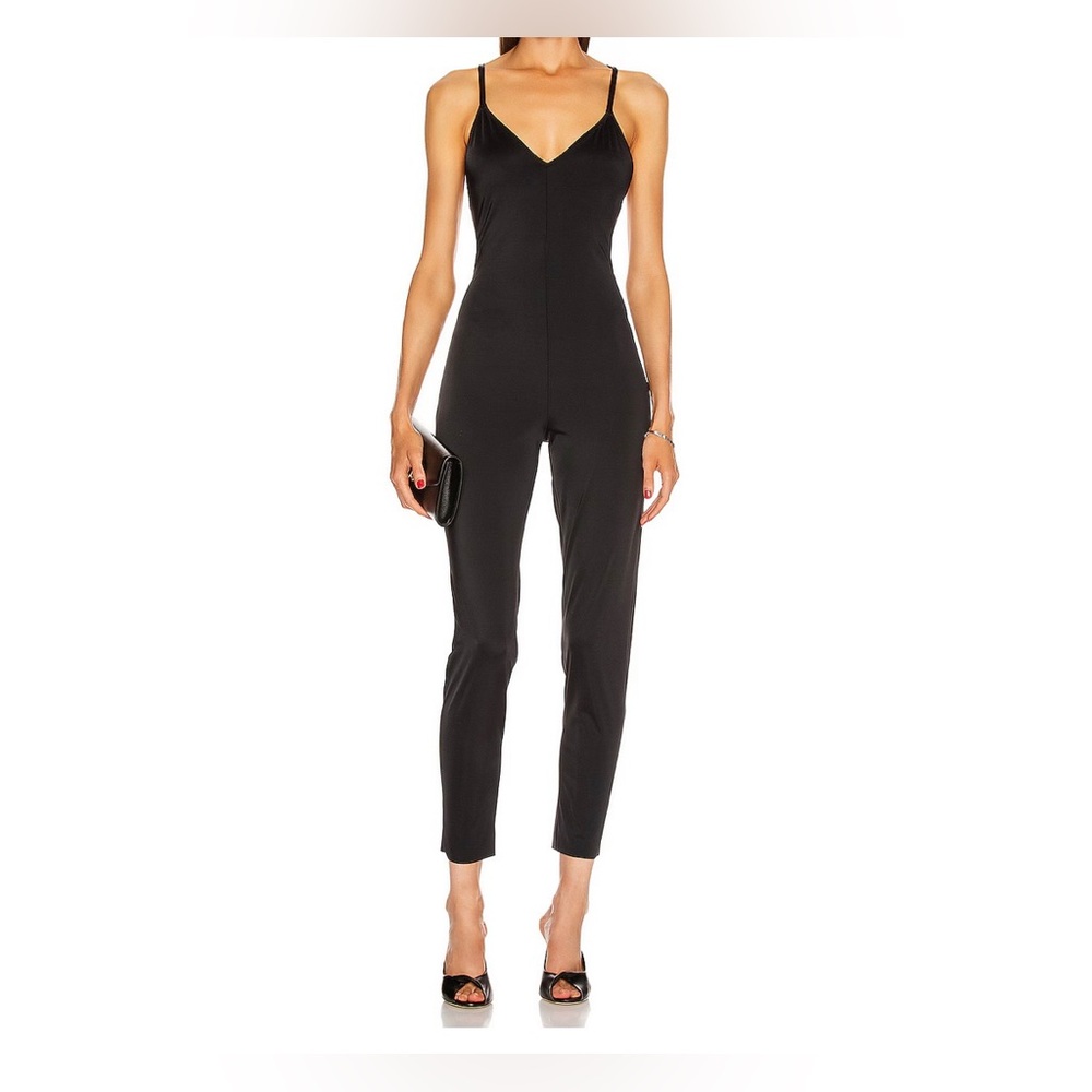 Norma Kamali Black Jumpsuit